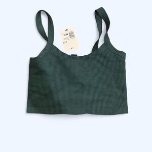 Forever 21 Hunter Green Knit Top